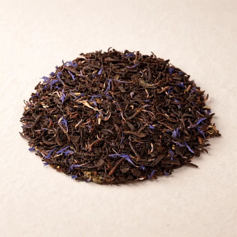 Black Elixir Black Elixir — Black tea, jiaogulan, flavoring, cornflower.. Buy tea at Dear Robert, Tbilisi